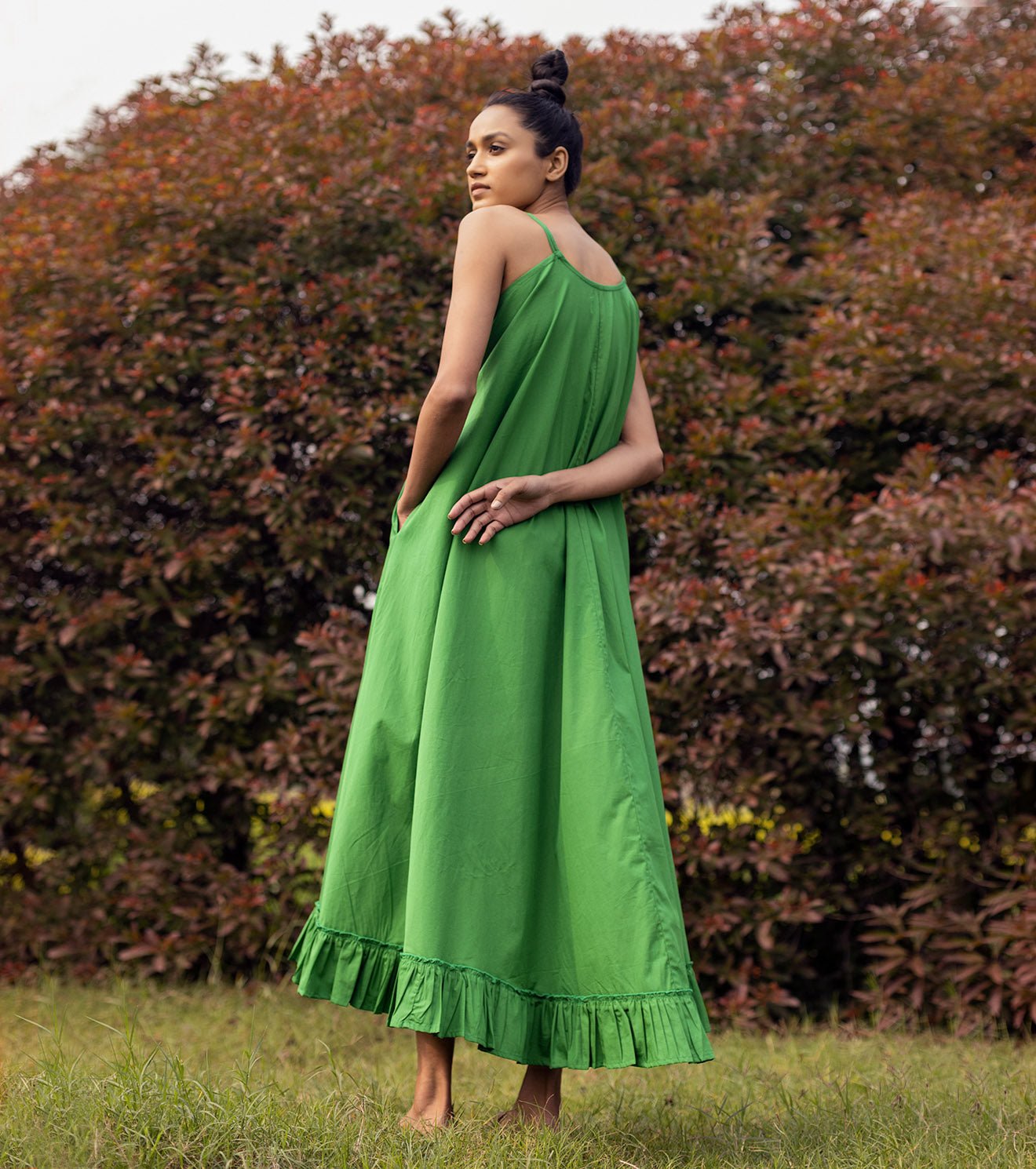 Leafy Meadow Dress - Bhoomi