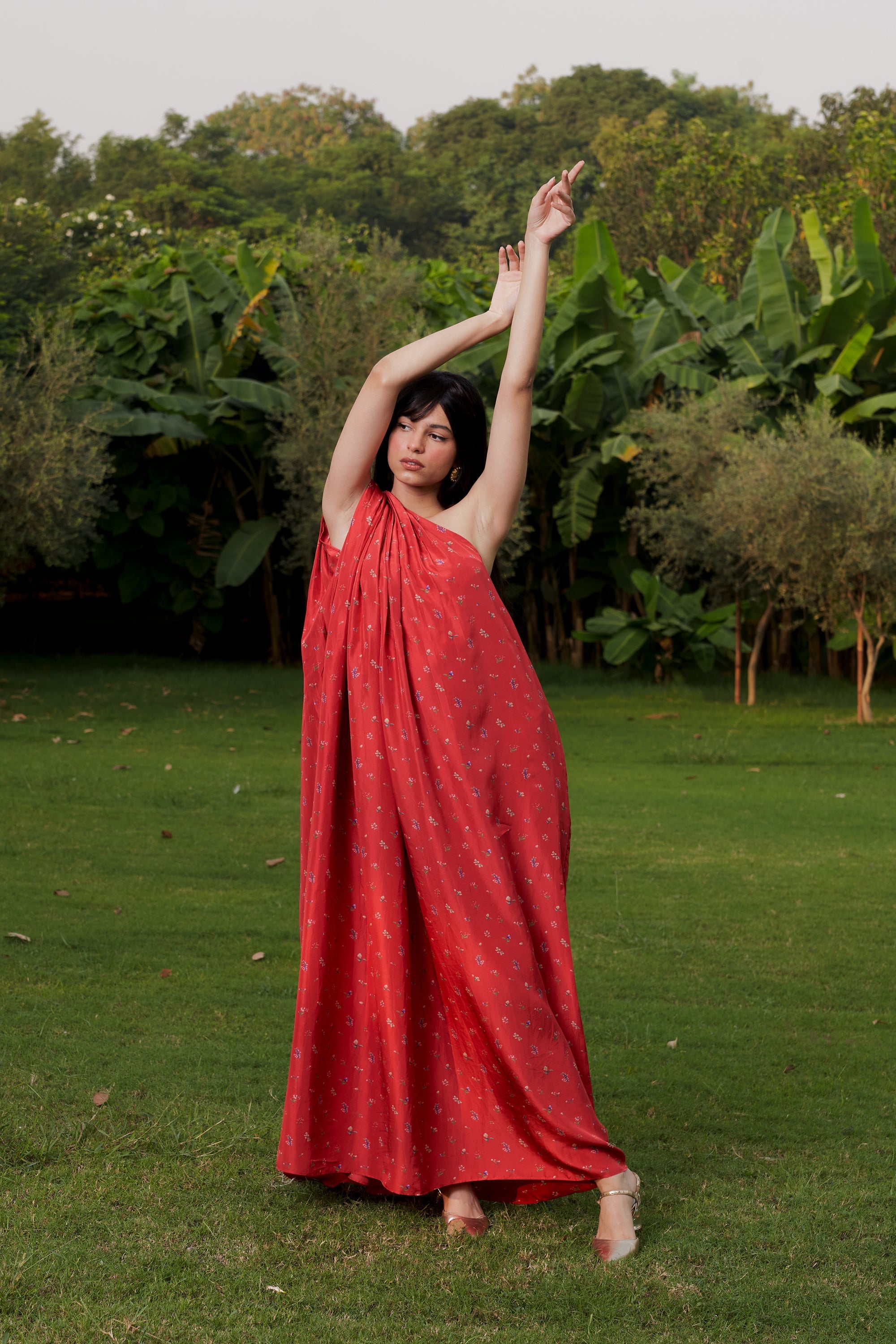 Nara Silk Dress - Bhoomi